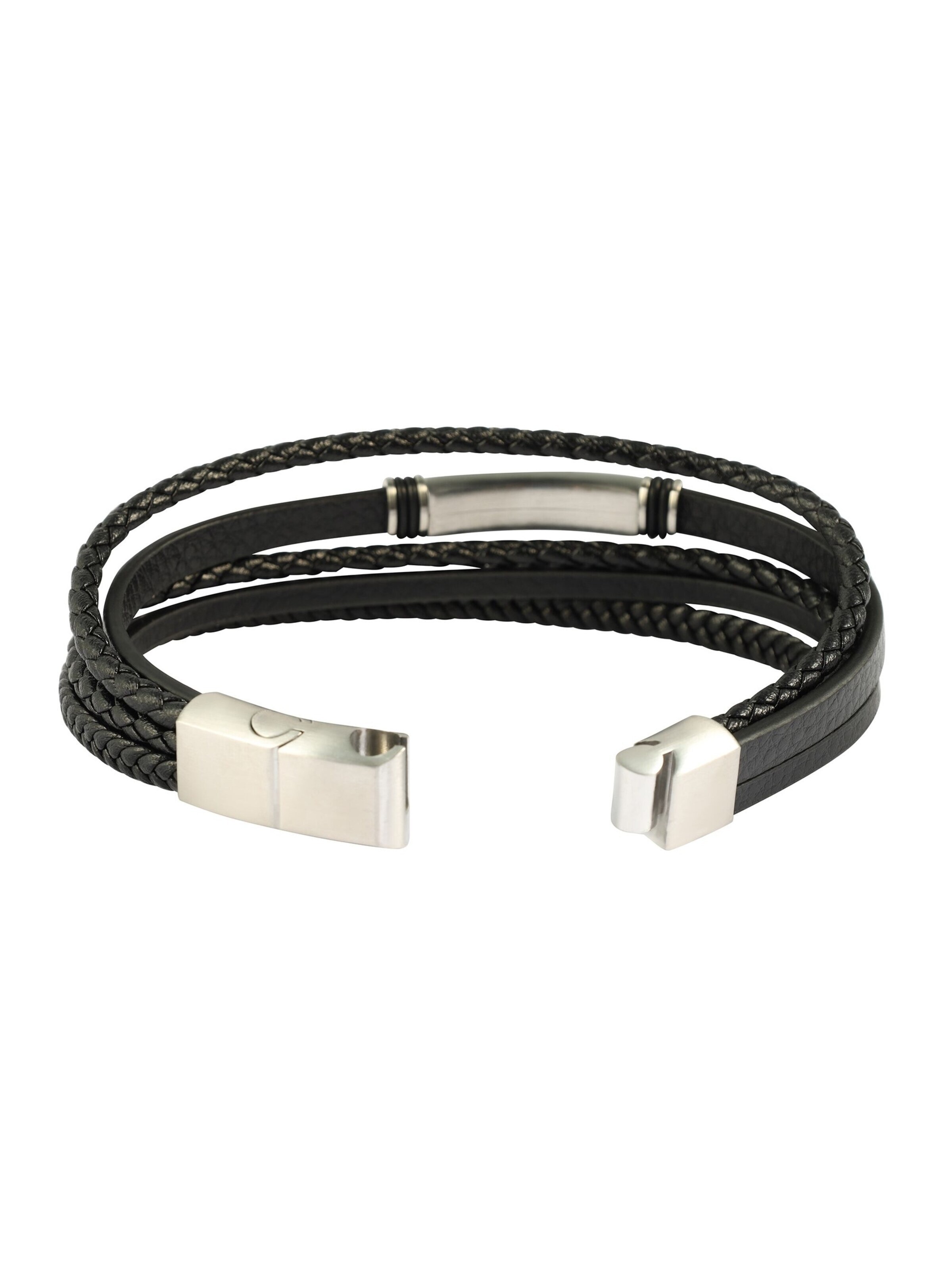 Akzent Bracelet 'Fausto, langlebig' in Black