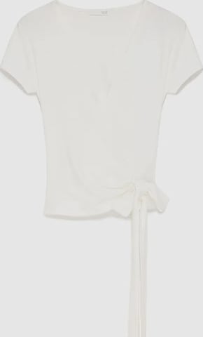 Dilvin - Blusa em branco: frente