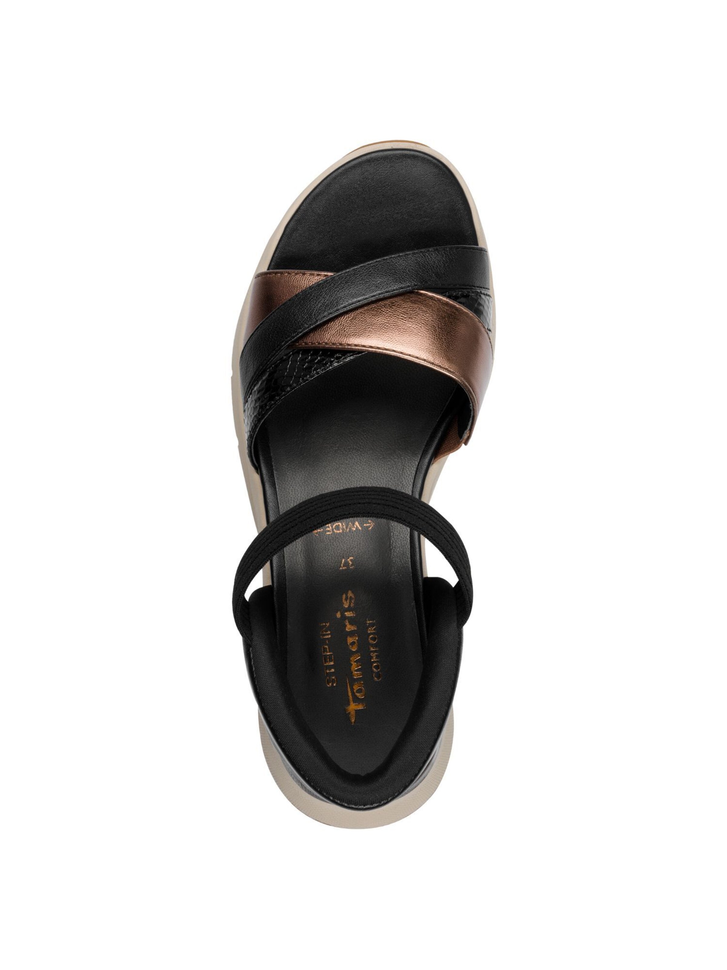 Tamaris Sandal in Black