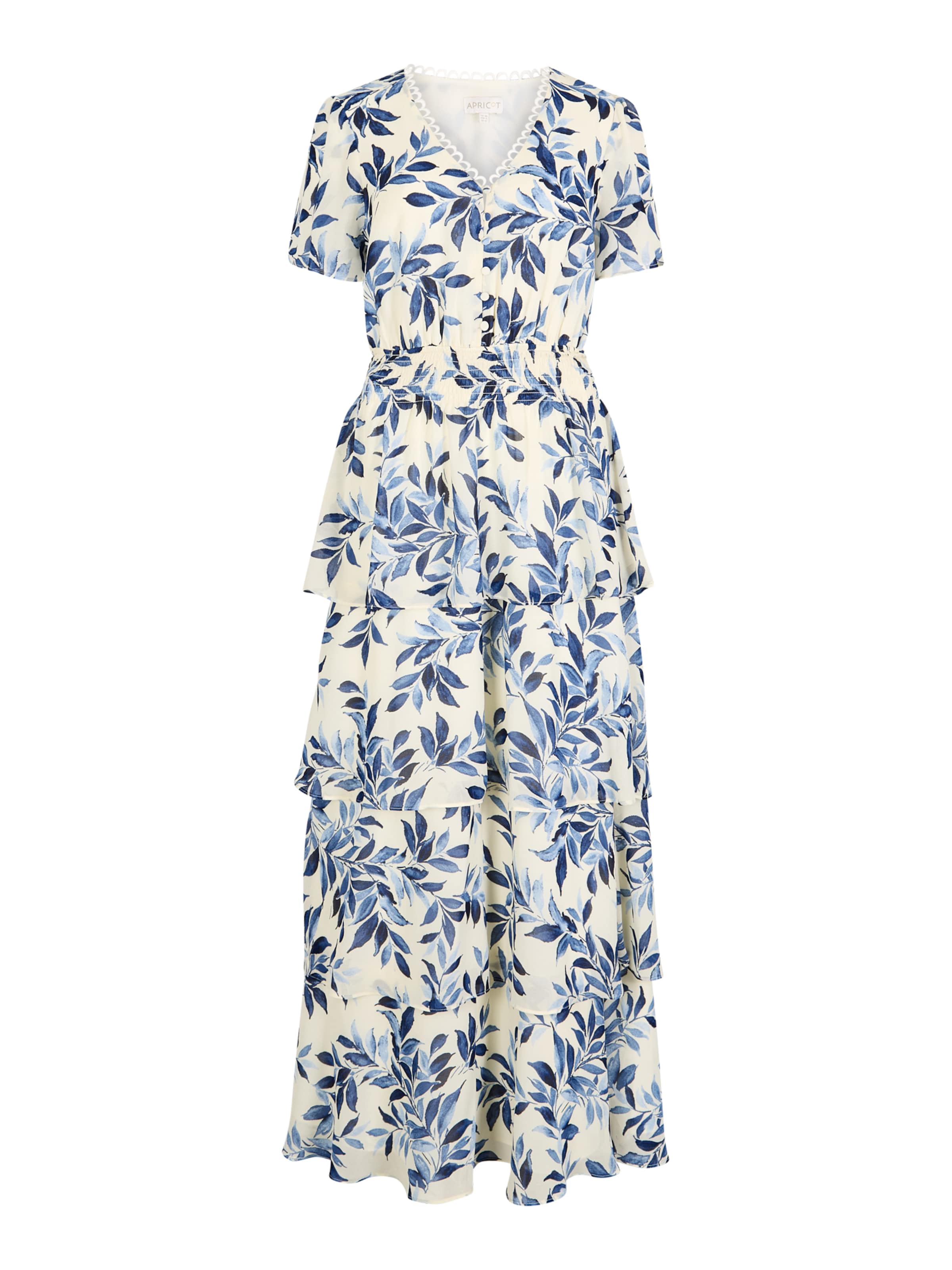 Apricot Jurk ' ' in Blauw: voorkant