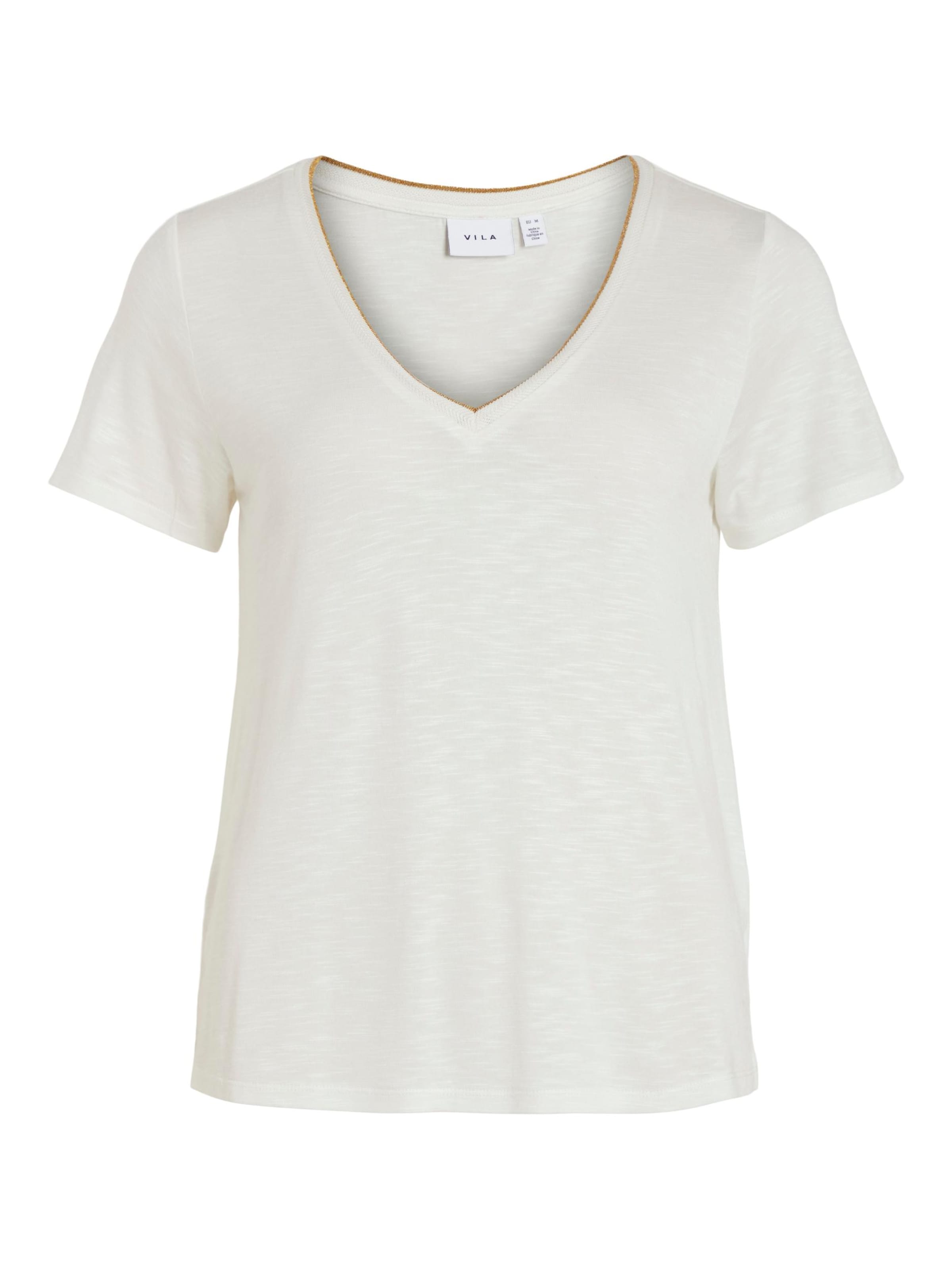 Maglietta 'NOEL' di VILA in bianco: frontale