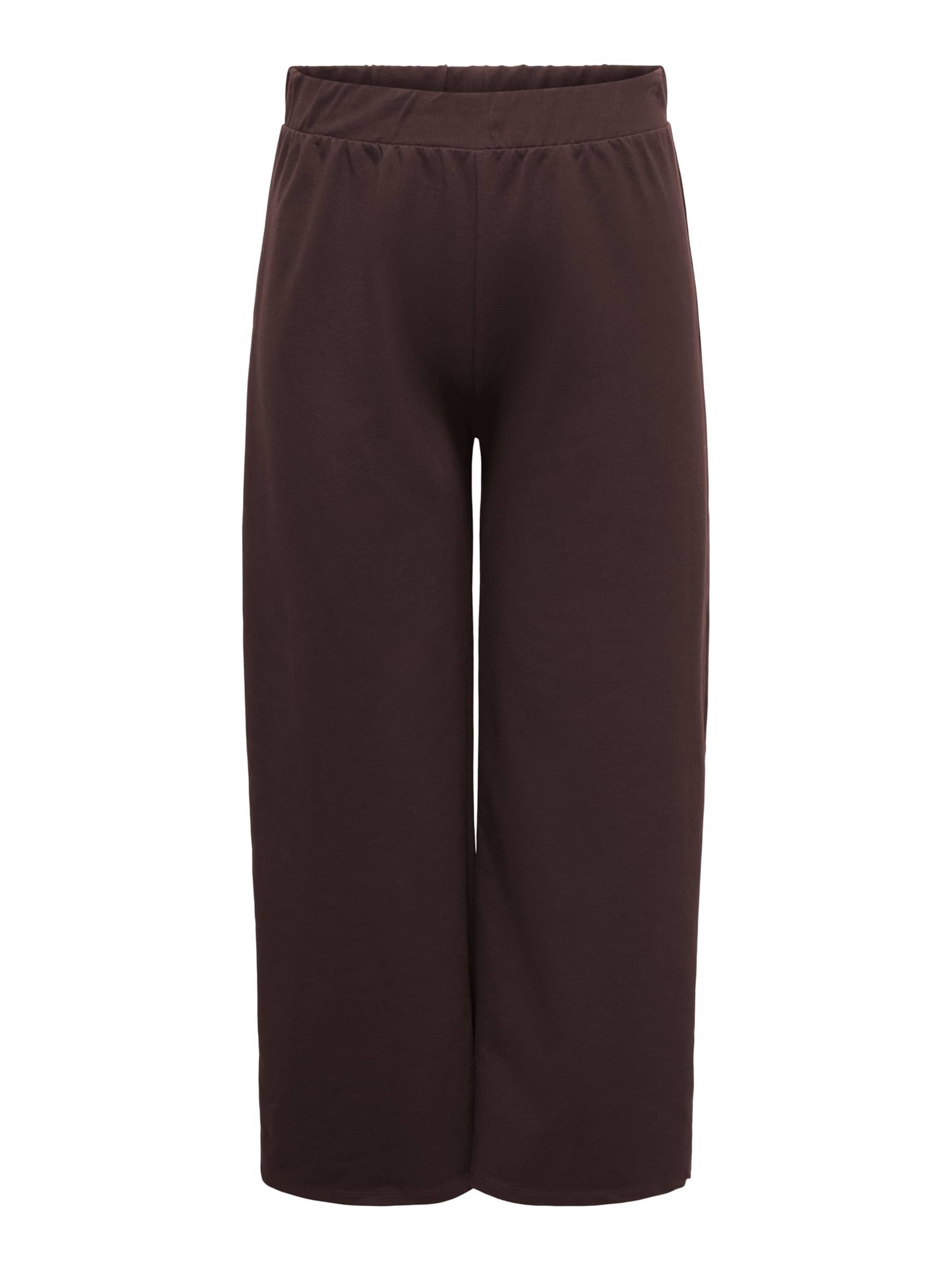 ONLY Carmakoma Broek 'CARABBY' in Bruin: voorkant