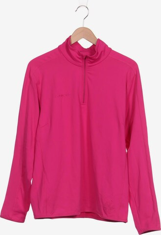 MAMMUT Sweatshirt & Zip-Up Hoodie in XXL in Pink: front