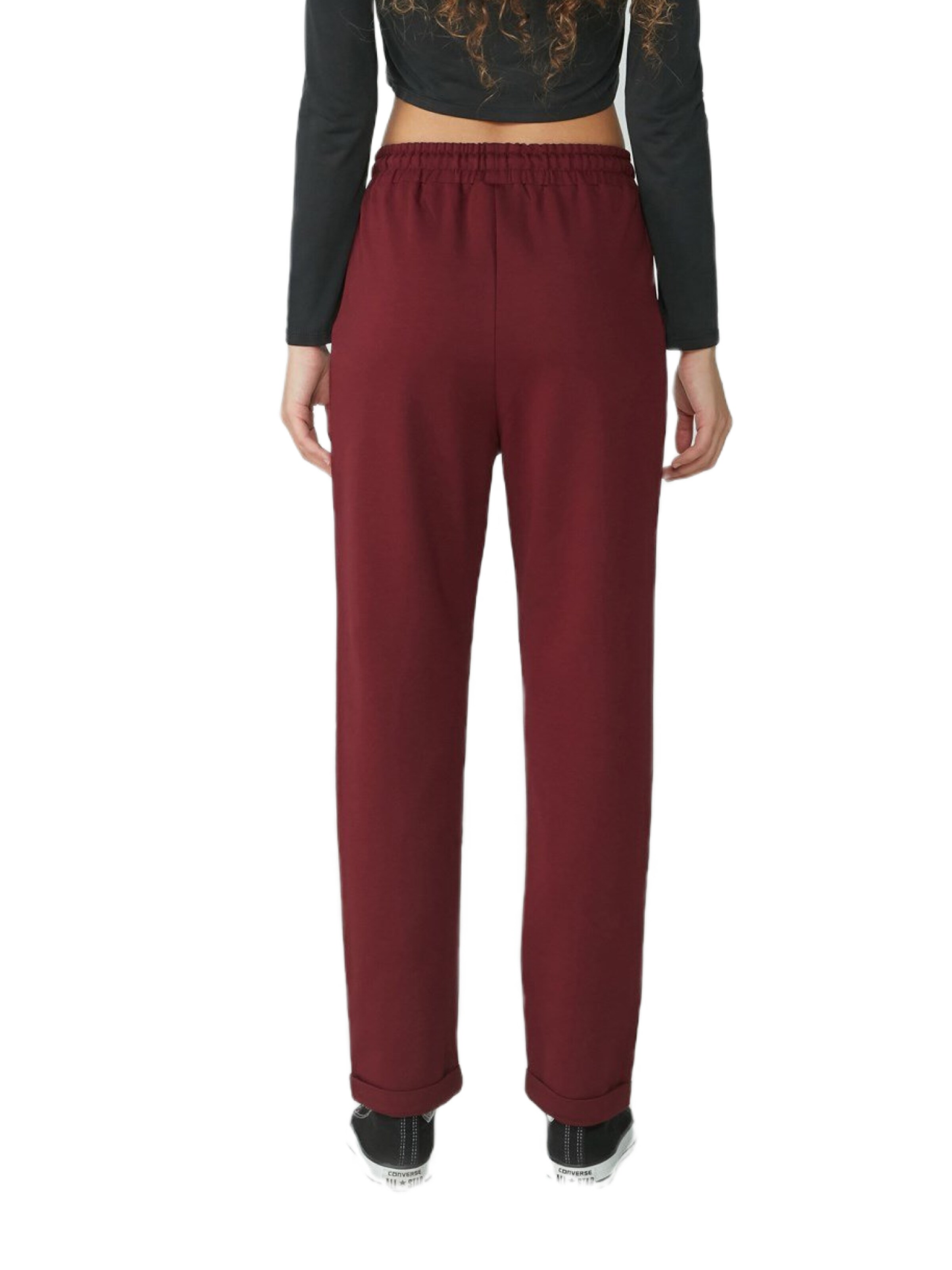 C&City Loosefit Broek in Rood