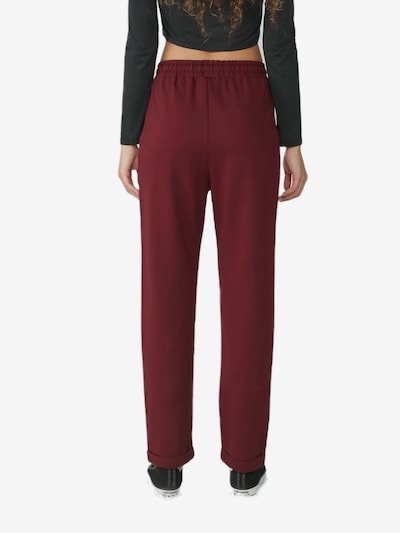 C&City Pantalon en bordeaux, Vue avec produit