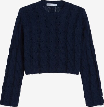 Pullover di Bershka in blu: frontale