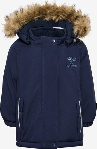 Hummel Winter Jacket 'CANYON' in Blue: front