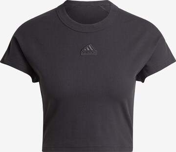 ADIDAS SPORTSWEAR Λειτουργικό μπλουζάκι σε μαύρο: μπροστά