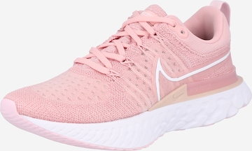 NIKE Running Shoes 'React Infinity' in Pink: front
