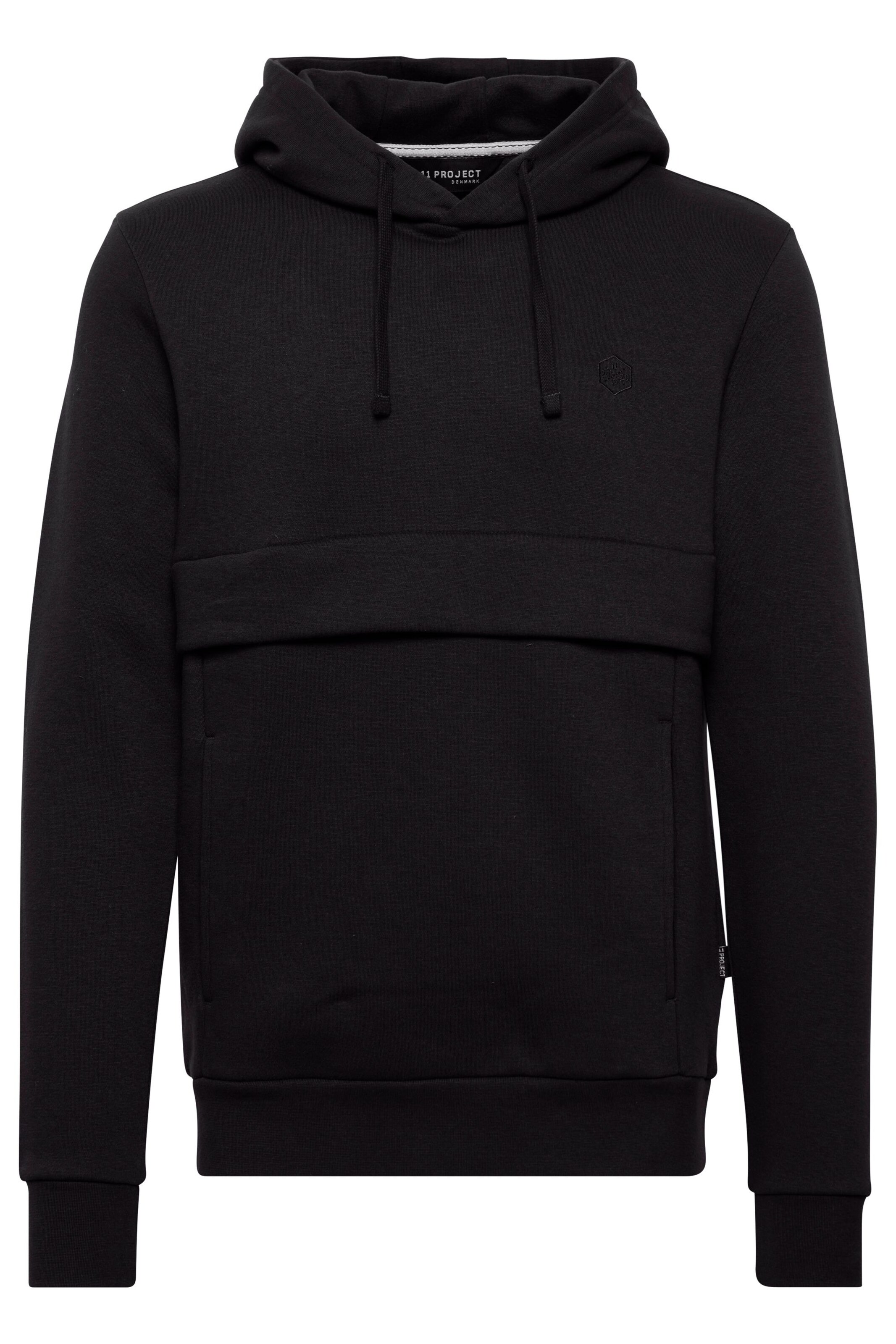 11 Project Sweatshirt 'Anno' in Schwarz: Vorderseite