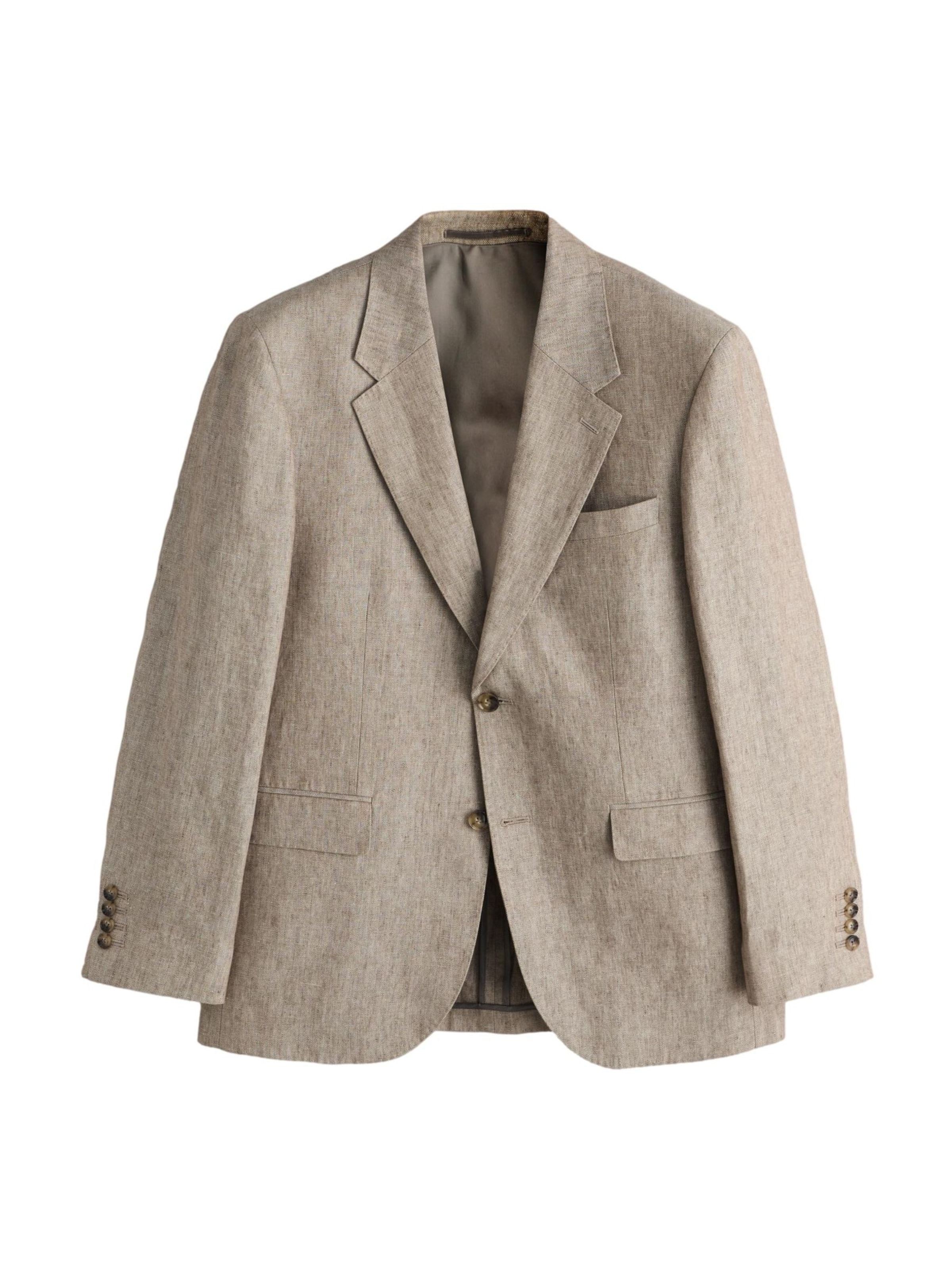 Regular fit Giacca business da completo di Next in beige: frontale