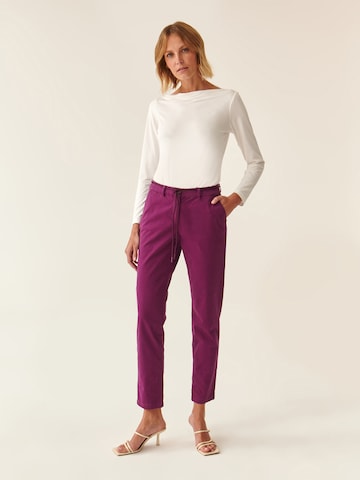 regular Pantaloni chino 'Hino' di TATUUM in lilla