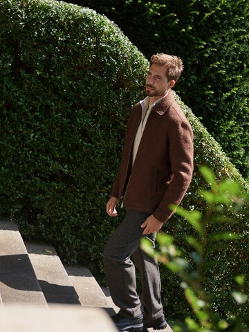 Veste mi-saison TRAPP en marron