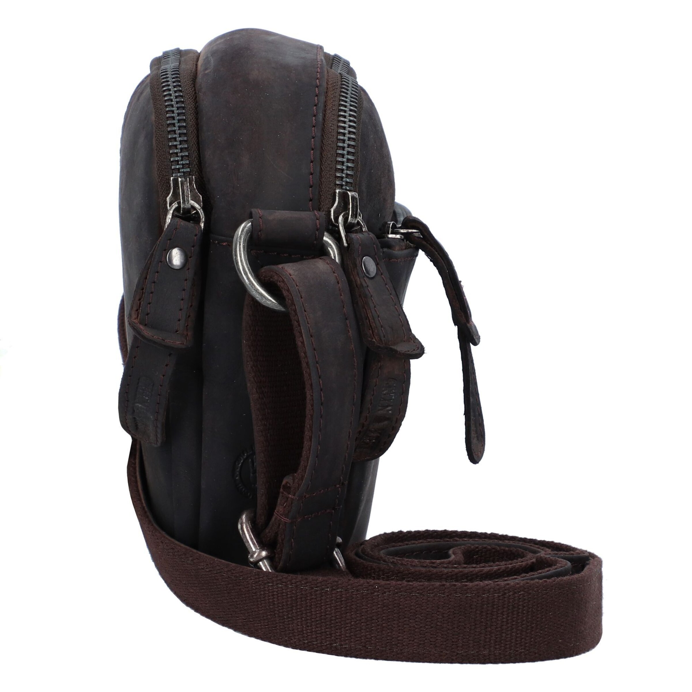 Borsa a tracolla 'Vintage Revival' di GREENBURRY in marrone