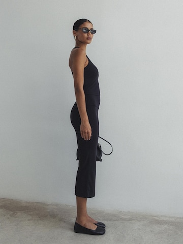 MyLibi Wide leg Leggings 'Legging Capri Musa Black' i svart