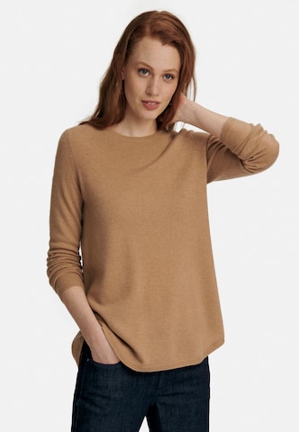 Pull-over include en marron : devant