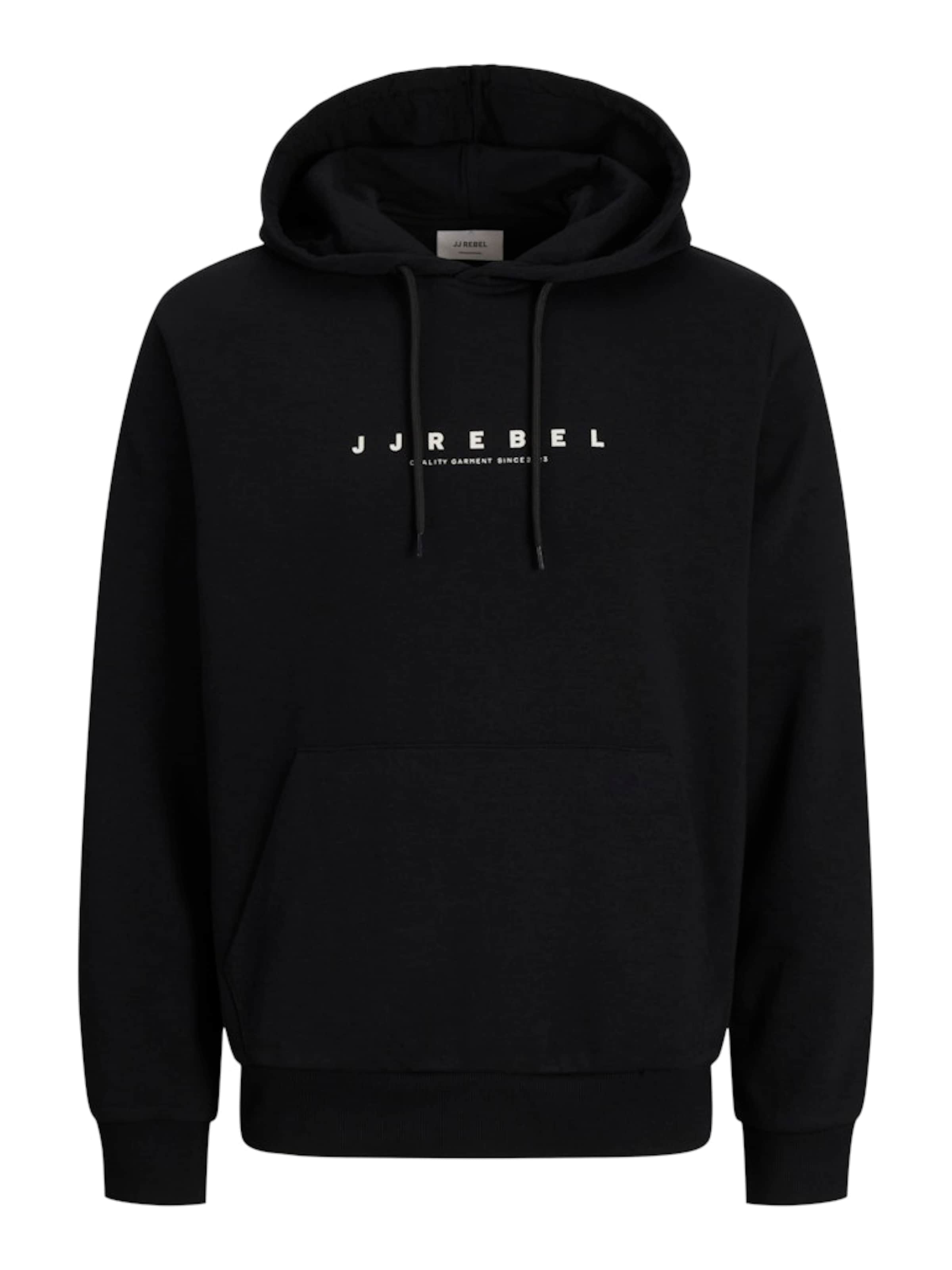 JJ Rebel Mikina 'JREBROCKY' – černá: přední strana