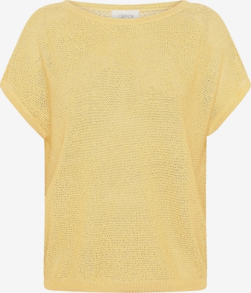 Pullover di Cartoon in giallo: frontale