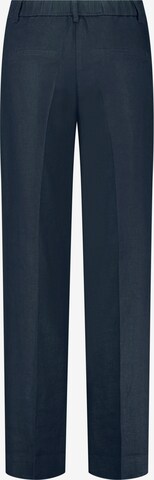GERRY WEBER Wide leg Παντελόνι με τσάκιση σε μπλε