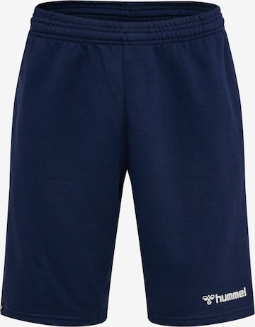 Hummel Trousers in Blue: front