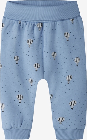 NAME IT Панталон 'NBMVIMMER' в синьо: отпред