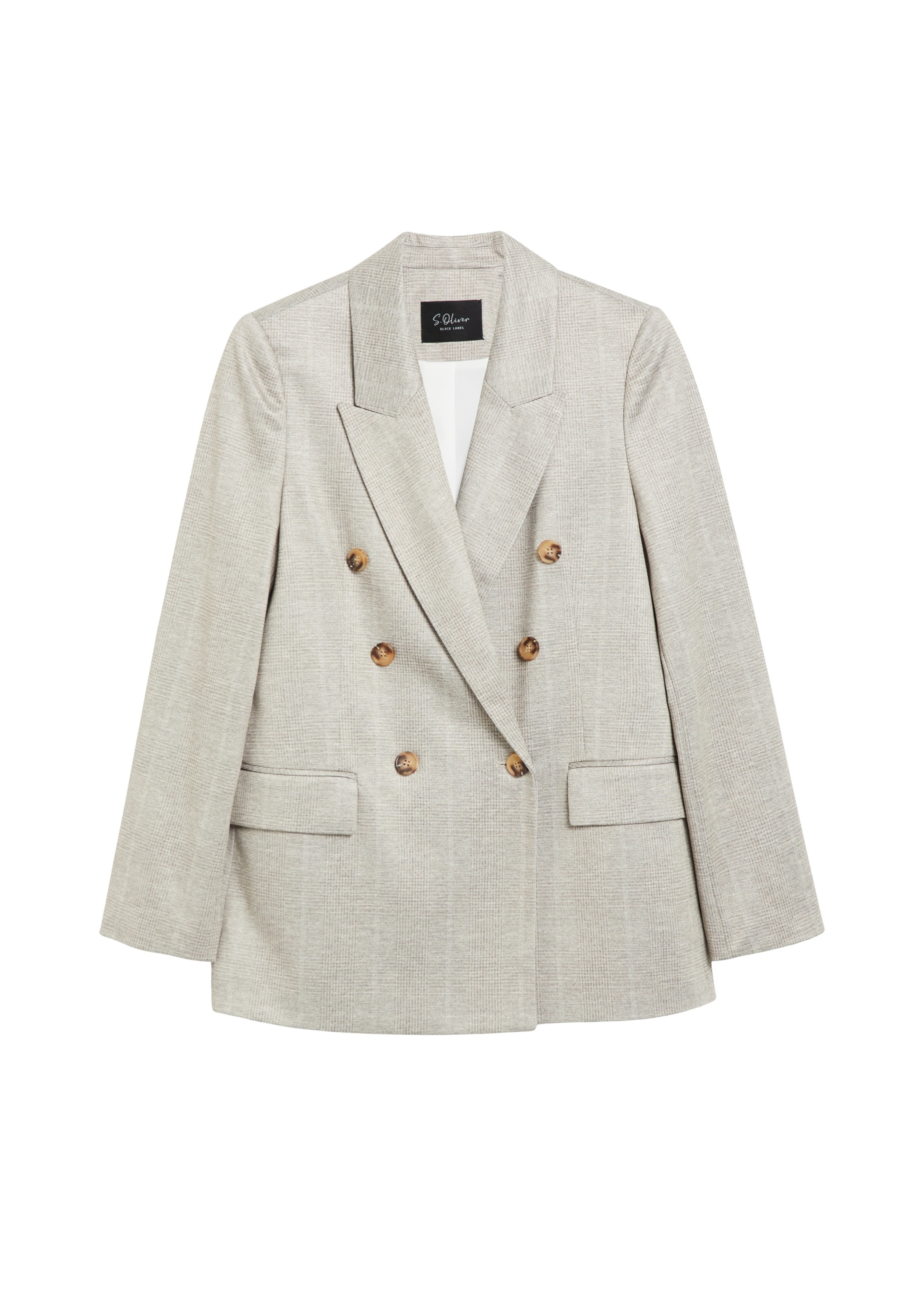 s.Oliver Blazer in Beige: Vorderseite