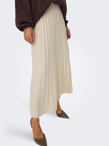 ONLY Skirt 'New Melisa' in Beige