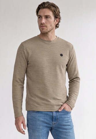 Street One MEN Shirt in Beige: front