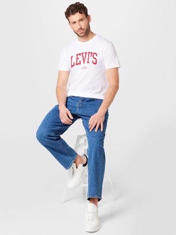 LEVI'S ® - Camisa 'LSE Graphic Crewneck ' em branco