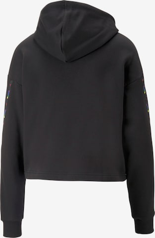 PUMASportska sweater majica 'POWER' - crna boja