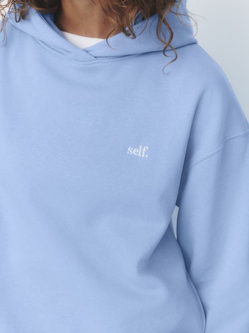 self. Sweatshirt in Blue
