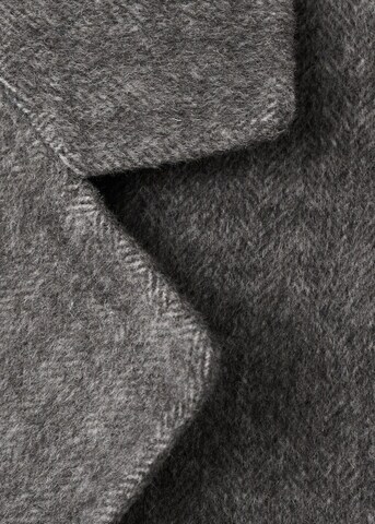 MANGO Between-Seasons Coat 'Vinci' in Grey