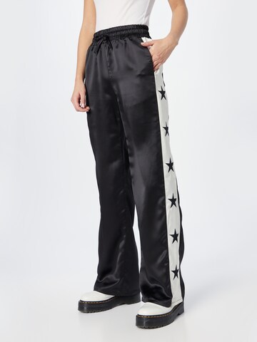 Loosefit Pantalon Nasty Gal en noir : devant