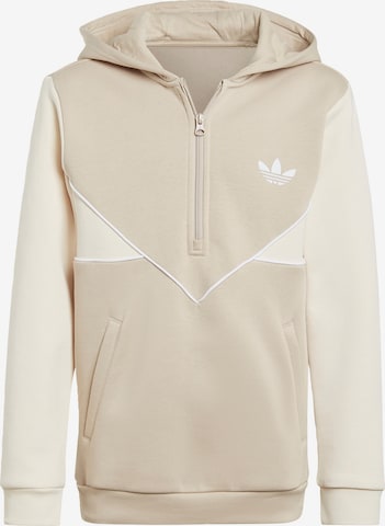 ADIDAS ORIGINALS Sweatshirt 'Adicolor ' in Beige: voorkant