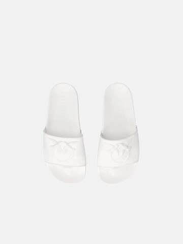 PINKO Kapcie 'PINKO DILLY 01 SLIPPER RUBBERIZED Scarpe' w kolorze biały