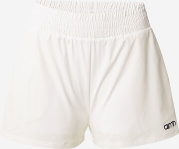 Regular Pantalon de sport aim'n en blanc : devant