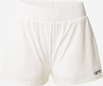 aim'n Sportbroek in Wit: voorkant