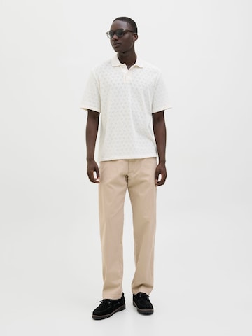 JACK & JONES Loose fit Trousers in Beige