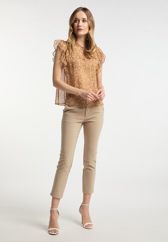 DreiMaster Klassik Blouse in Brown