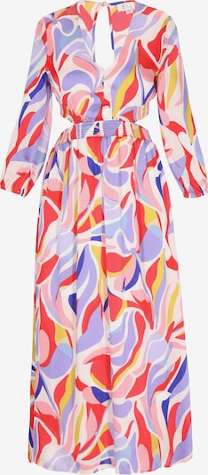 Suknelė 'Fashion Look' iš IZIA, spalva – melsvai pilka / rožių spalva / raudona / balta, Prekių apžvalga