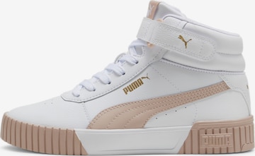 PUMA Sneakers hoog 'Carina 2.0' in Wit: voorkant