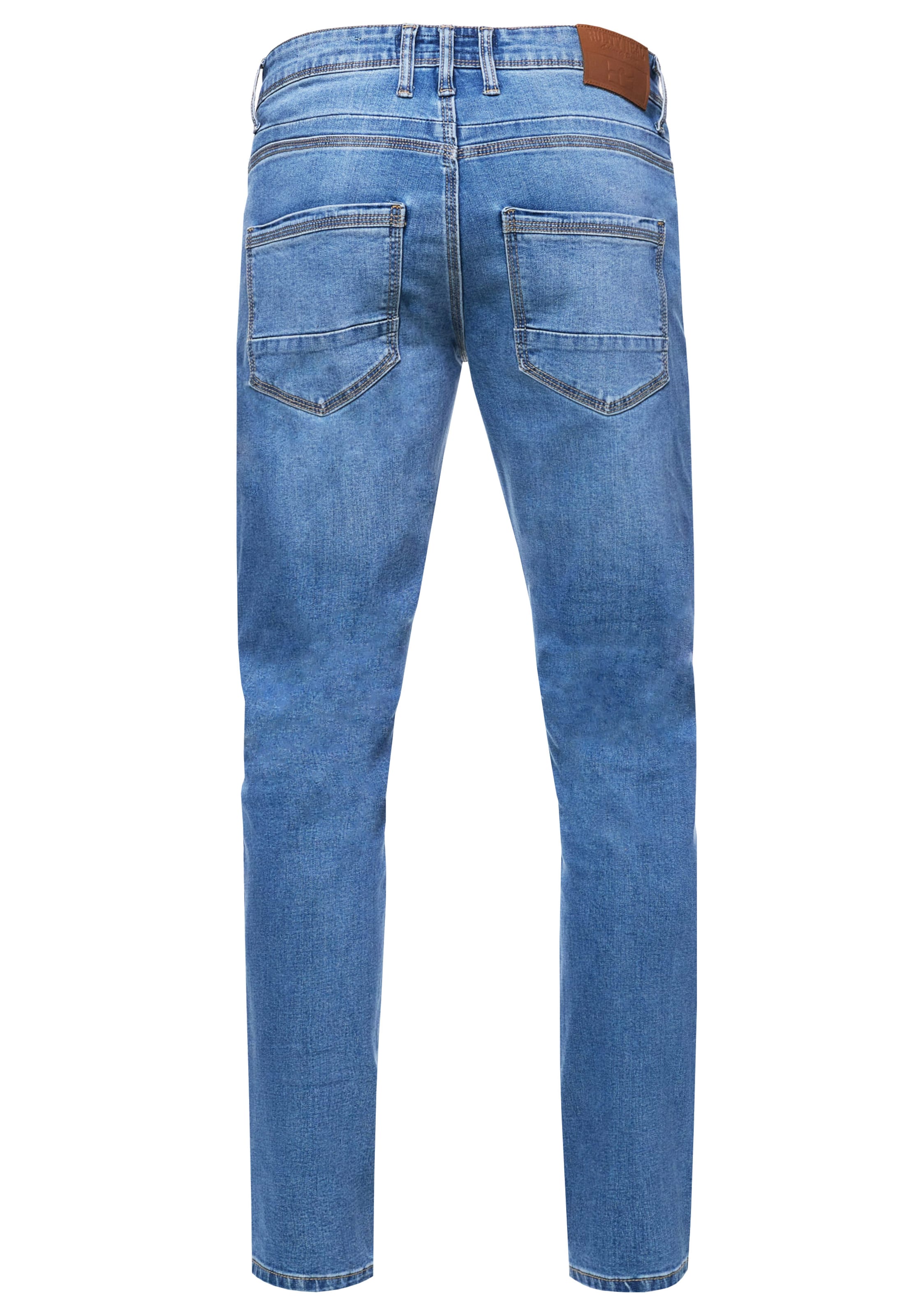 Rusty Neal Slimfit Jeans 'MELVIN' in Blauw