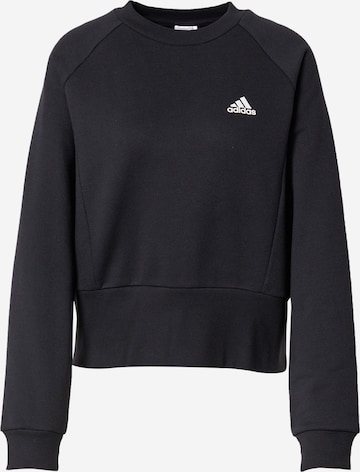 ADIDAS SPORTSWEAR Athletic Sweatshirt in Black: front