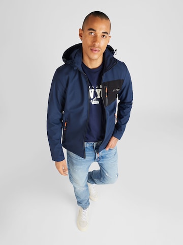 JACK & JONES Φθινοπωρινό και ανοιξιάτικο μπουφάν 'Tyson' σε μπλε