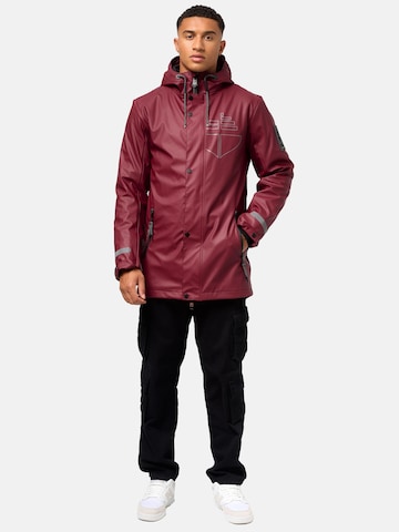 STONE HARBOUR Weatherproof jacket 'Tamio' in Red: front