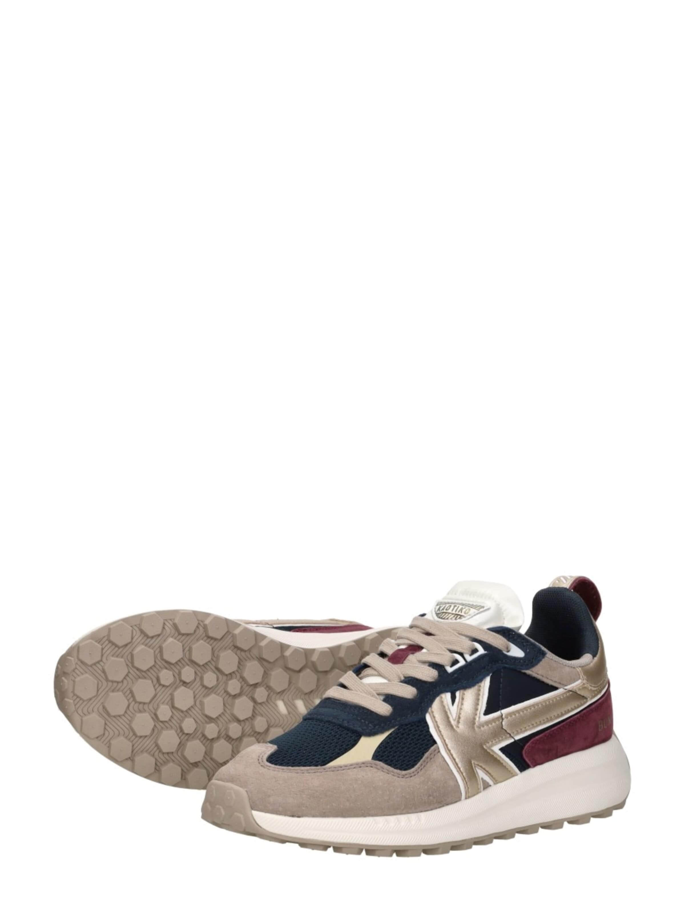 Kaotiko Sneakers laag 'Detroit Glam' in Grijs