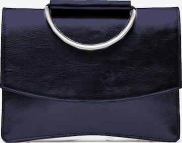 Gretchen Crossbody Bag 'Oyster Clutch Three' in Blue: front