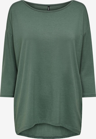 T-shirt 'MOSTER' ONLY en vert : devant