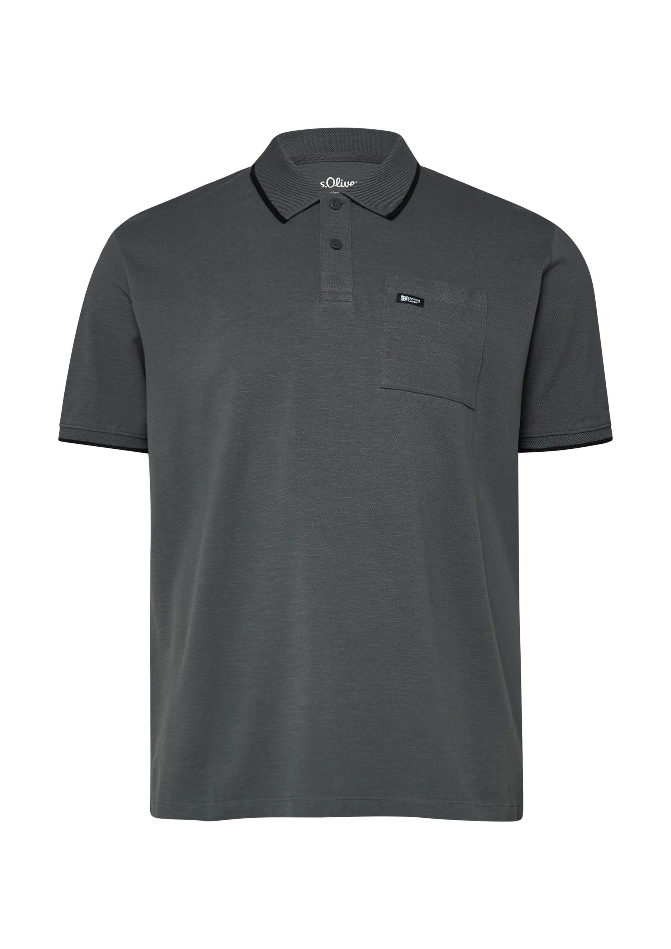 s.Oliver Shirt in Grey: front