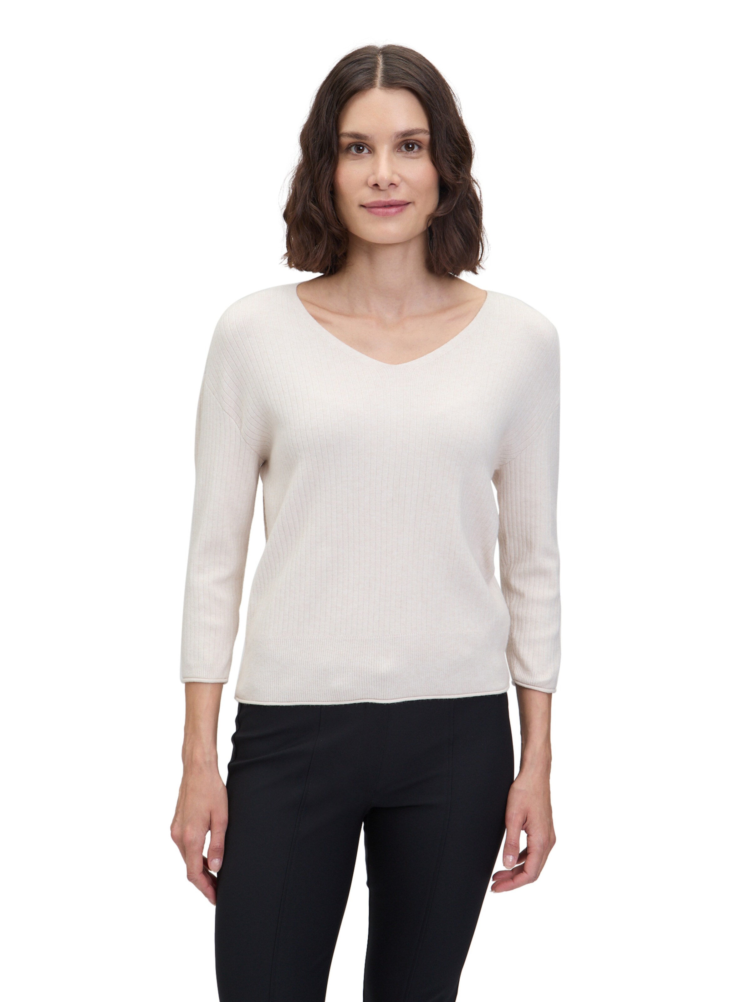 Pull-over Betty Barclay en gris : devant